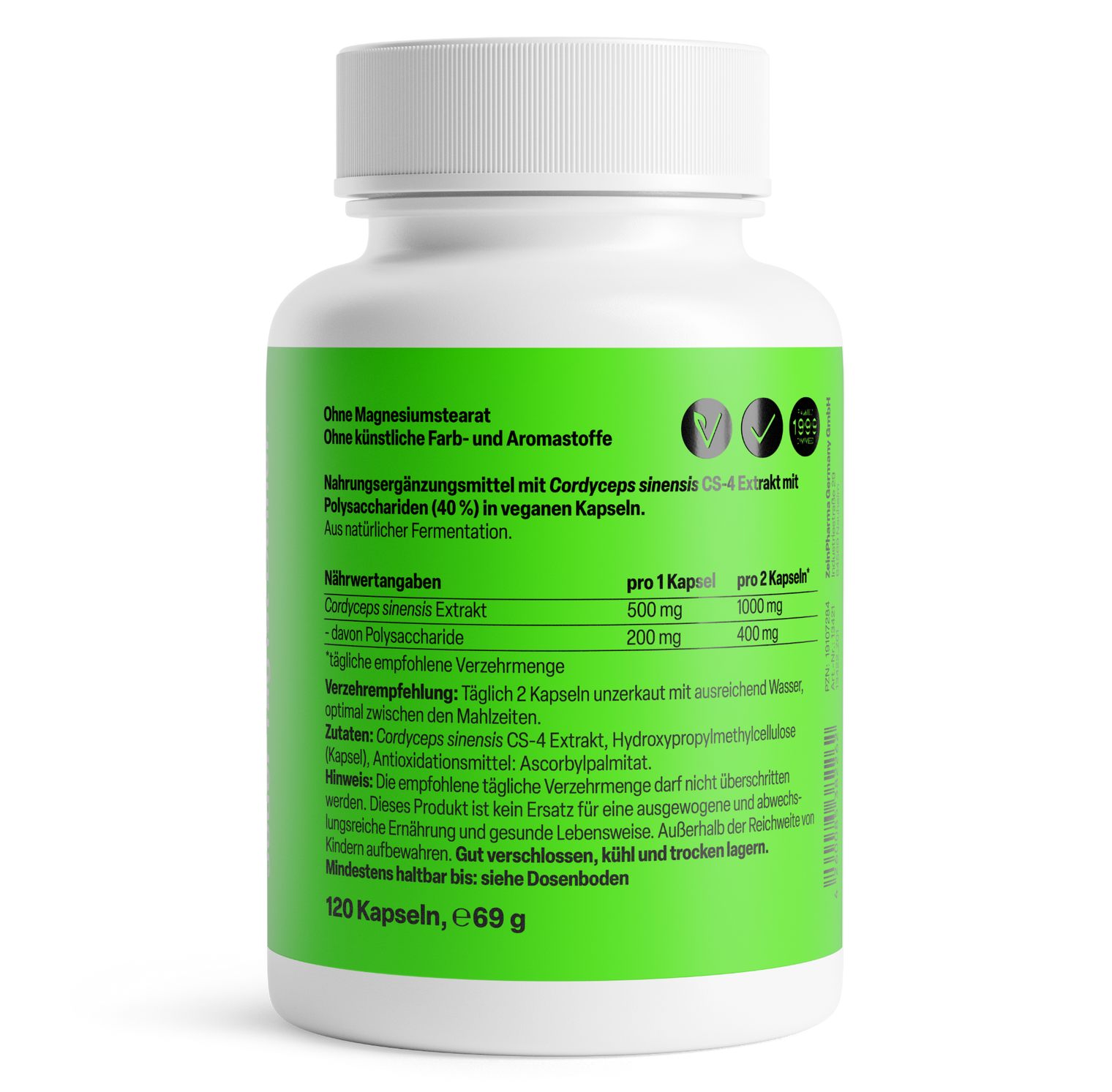 ZeinPharma Cordyceps CS-4
