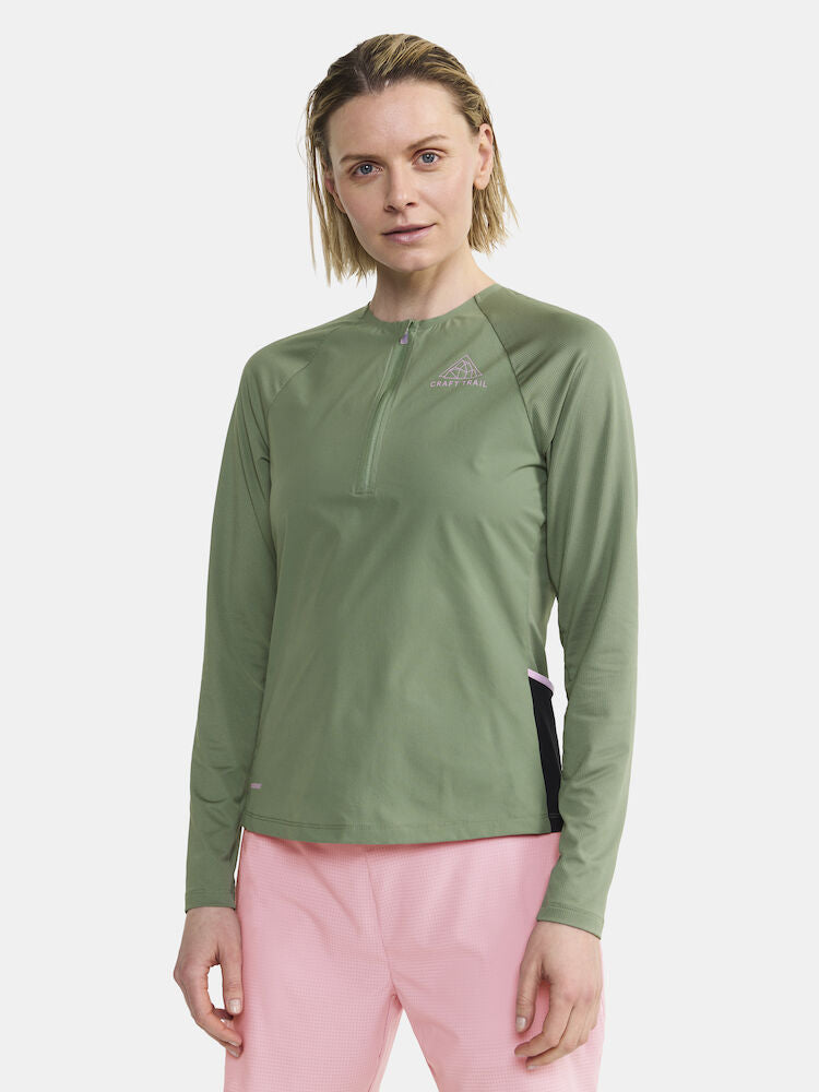Craft Pro Trail Wind LS Tee Damen