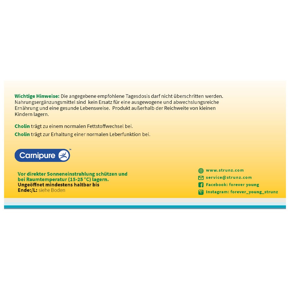 Forever Young Power Carnitin