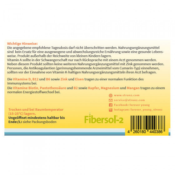 Forever Young Vitamineral 32 Gemischt (60 Sachets)