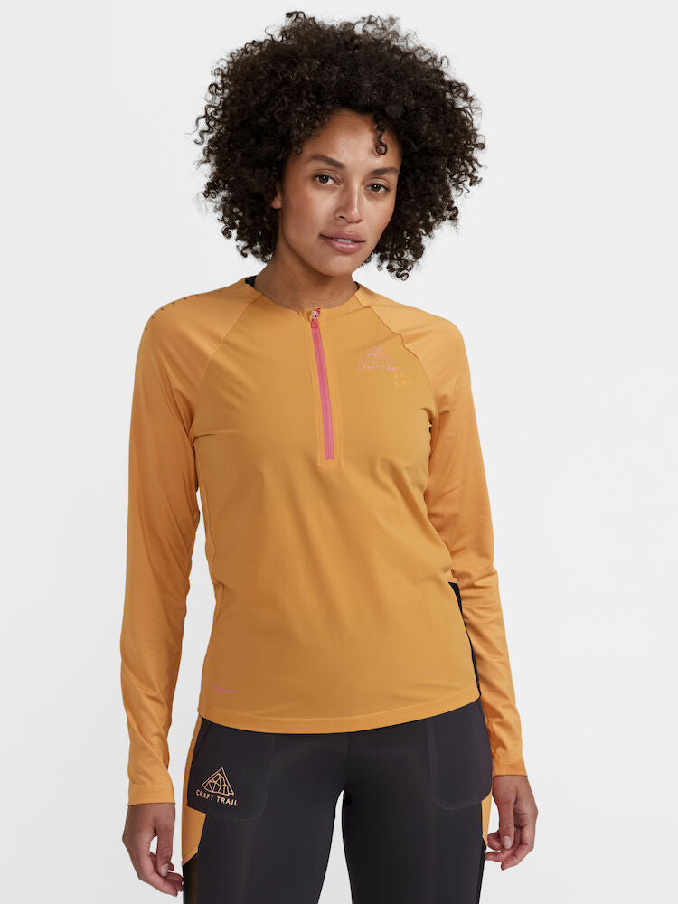 Craft Pro Trail Wind LS Tee Damen