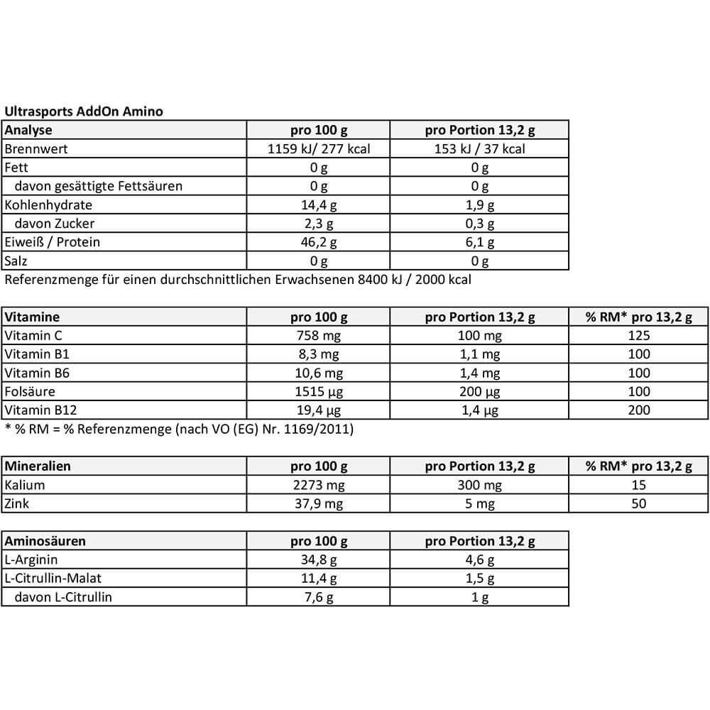 Ultra Sports AddOn Amino