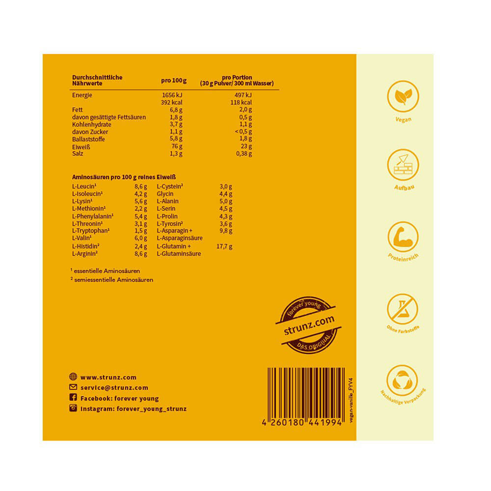Forever Young Vegan Eiweiß 750g