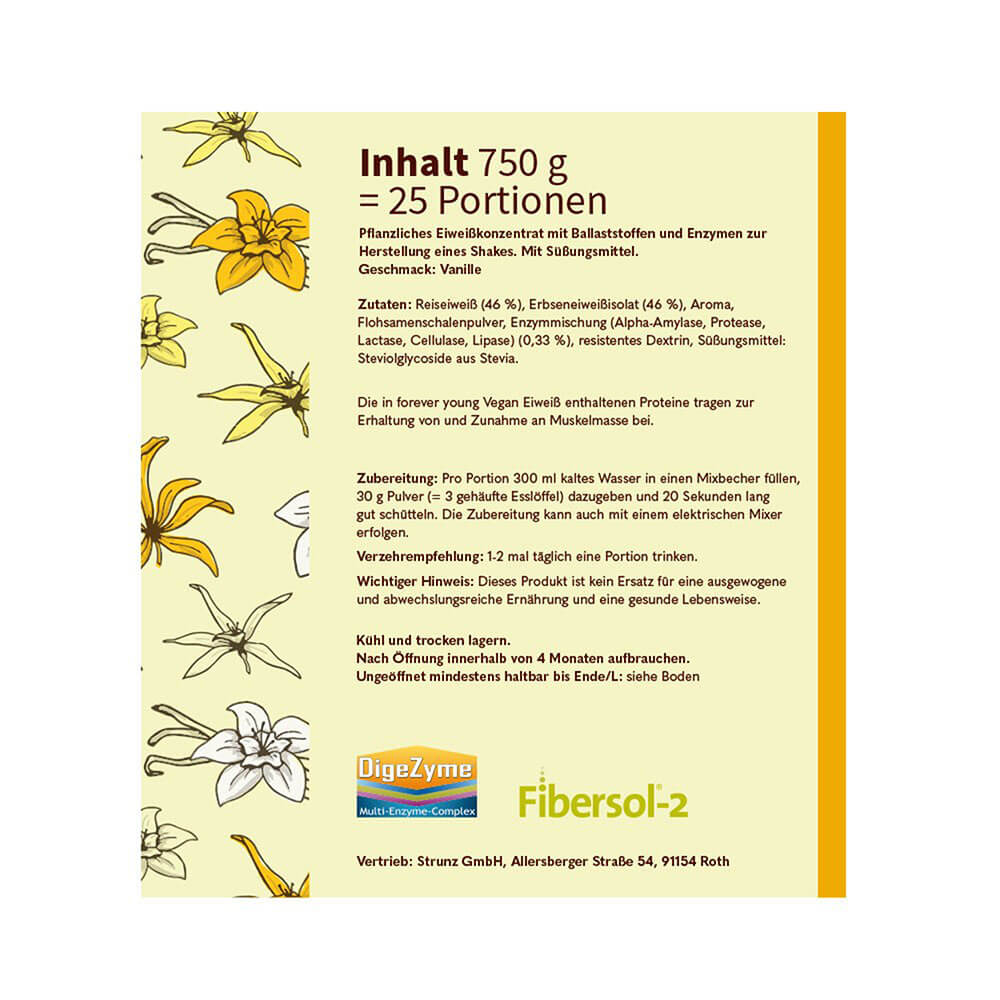 Forever Young Vegan Eiweiß 750g