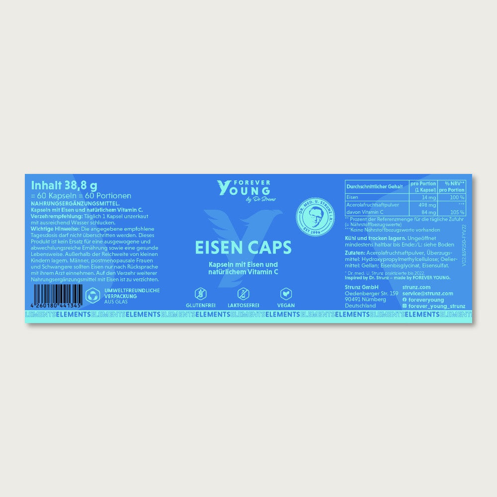 Forever Young Eisen Caps