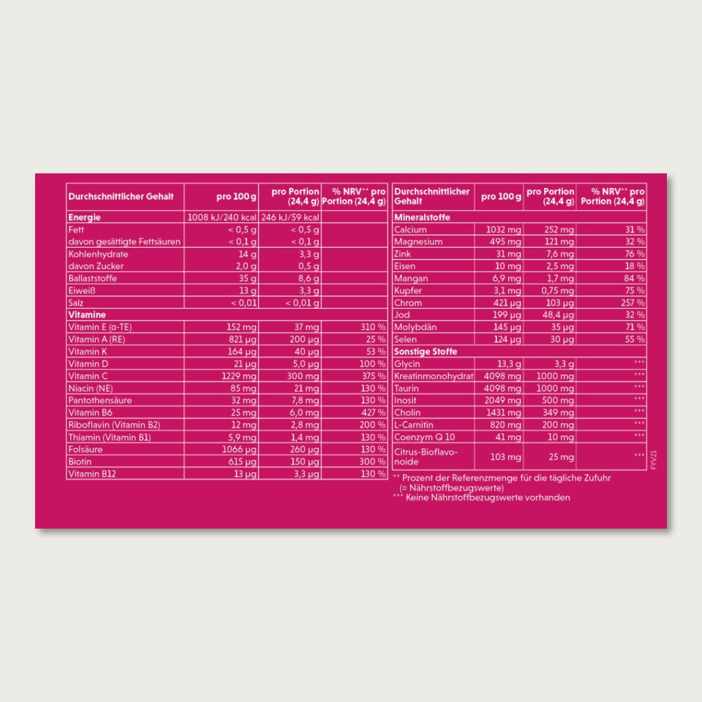Forever Young Vitamineral 32 Gemischt (60 Sachets)