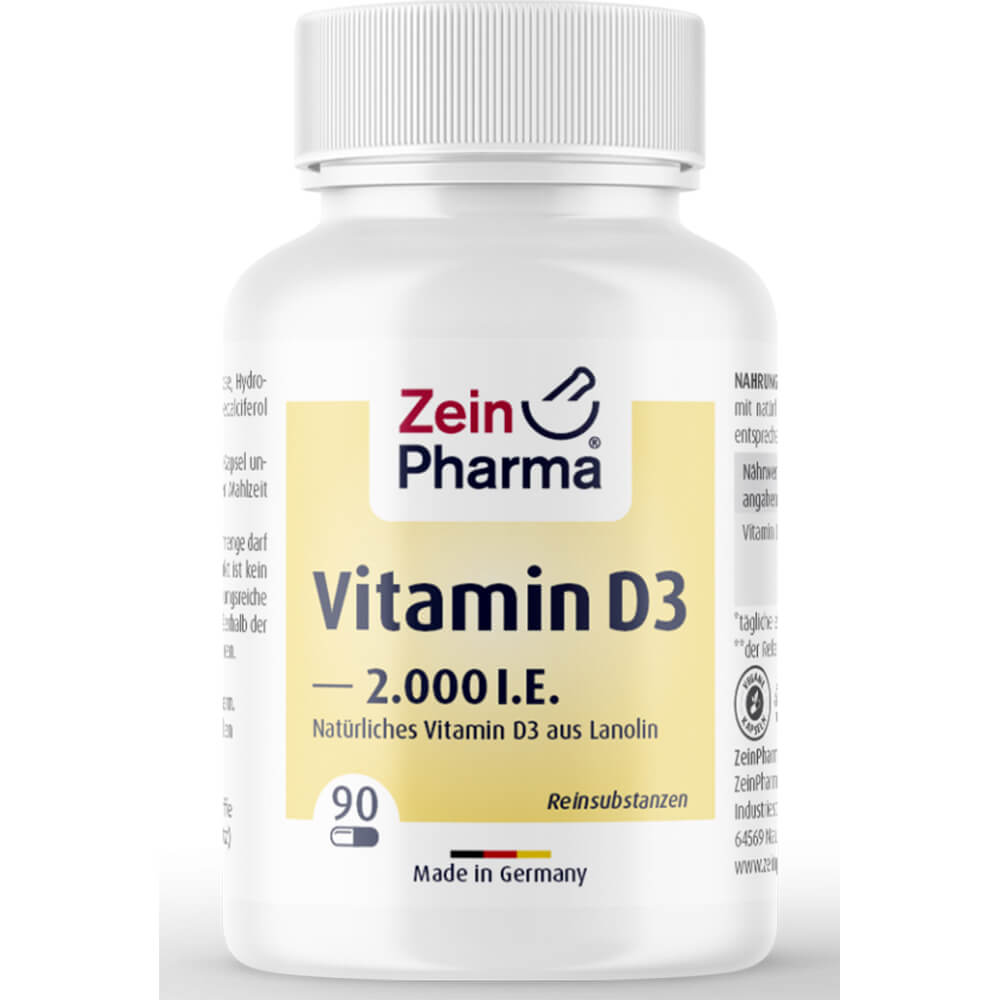 ZeinPharma Vitamin D3 2000 I.E