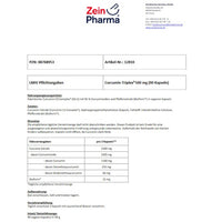 ZeinPharma Curcumin Triplex